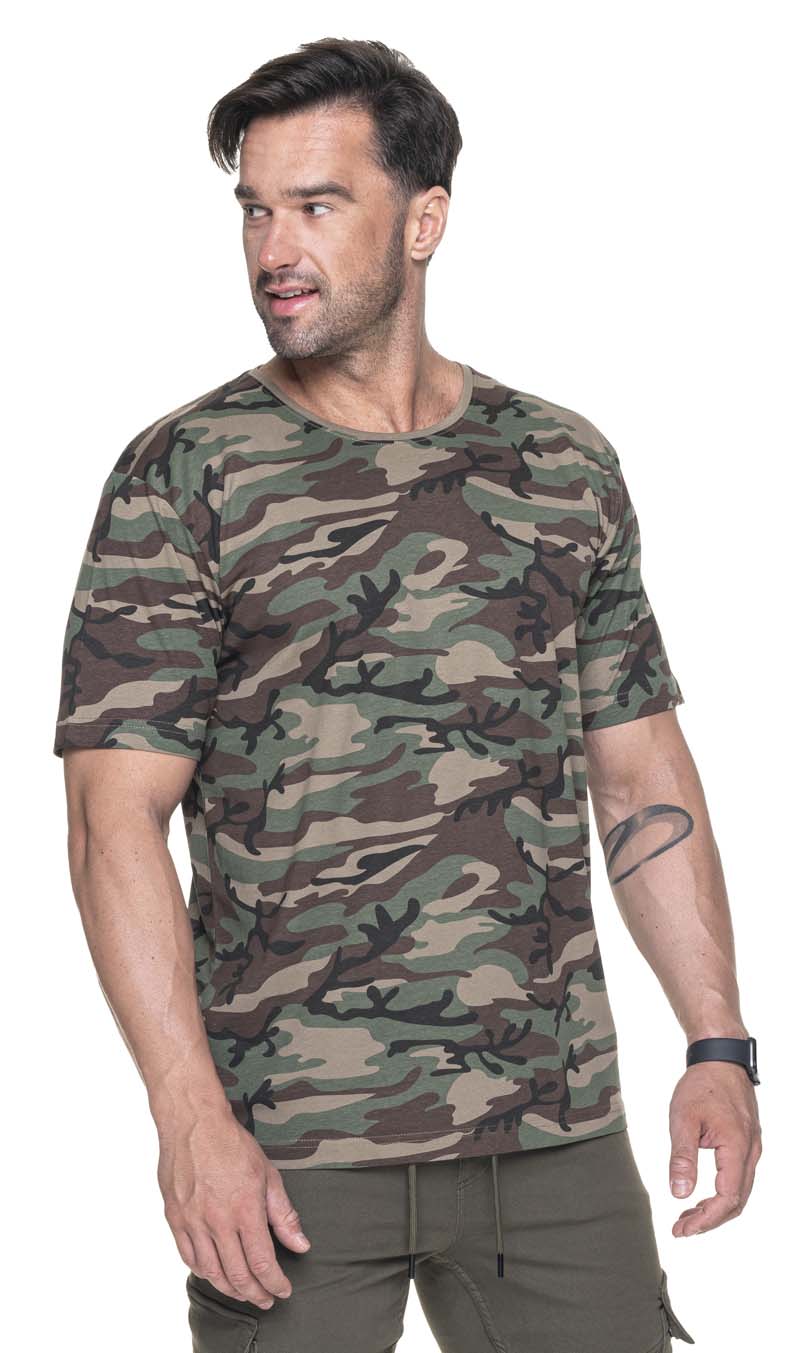 T-shirt Crimson Cut Camo