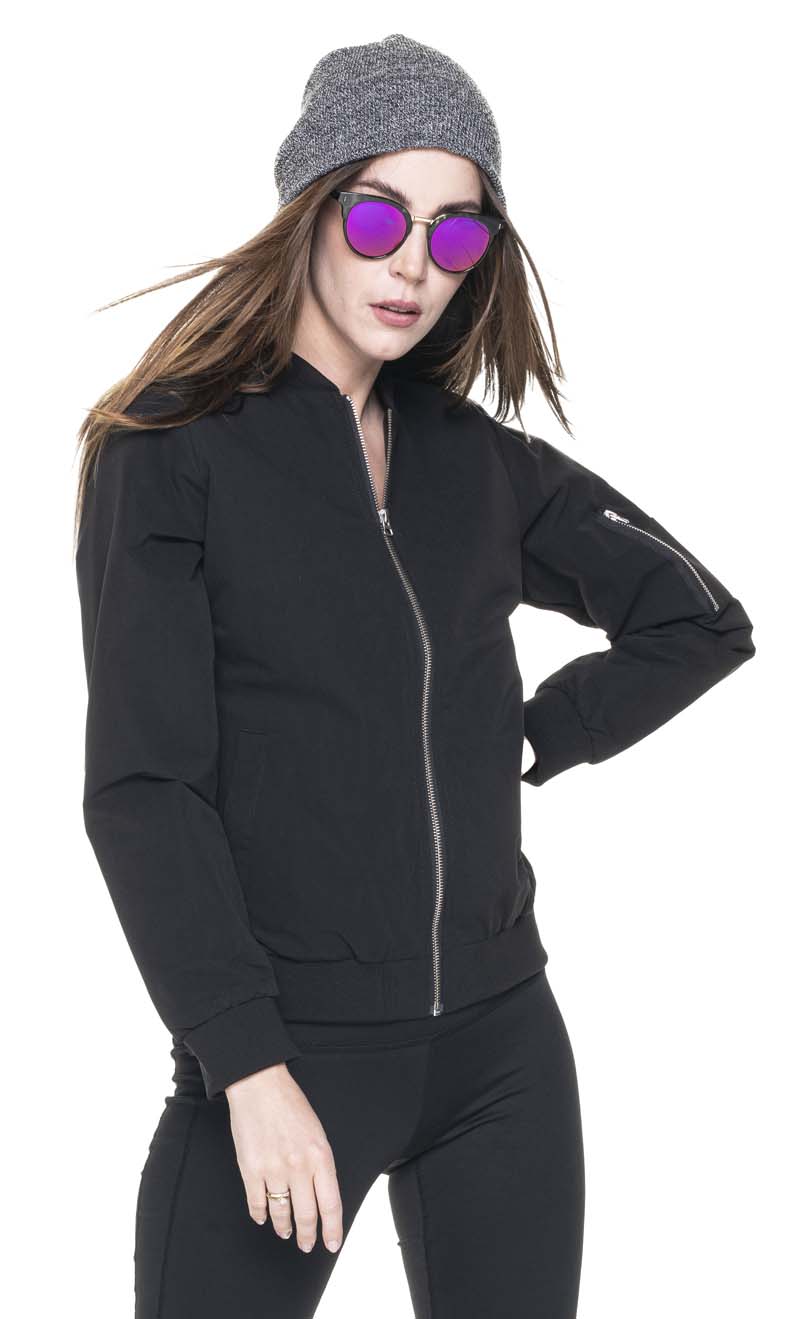 Jackets Crimson Cut Bomber Lady