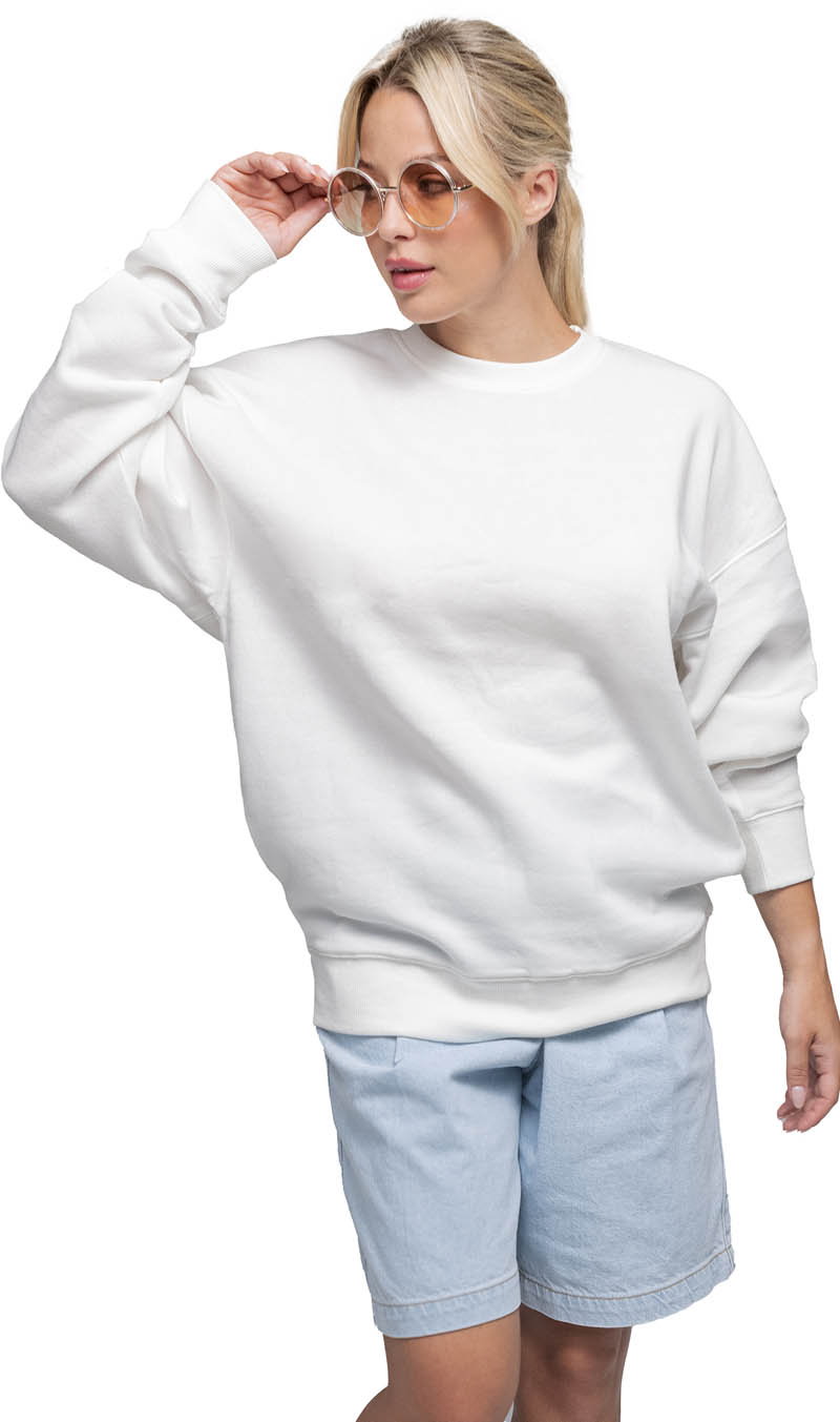 Crimson Cut Crew Neck