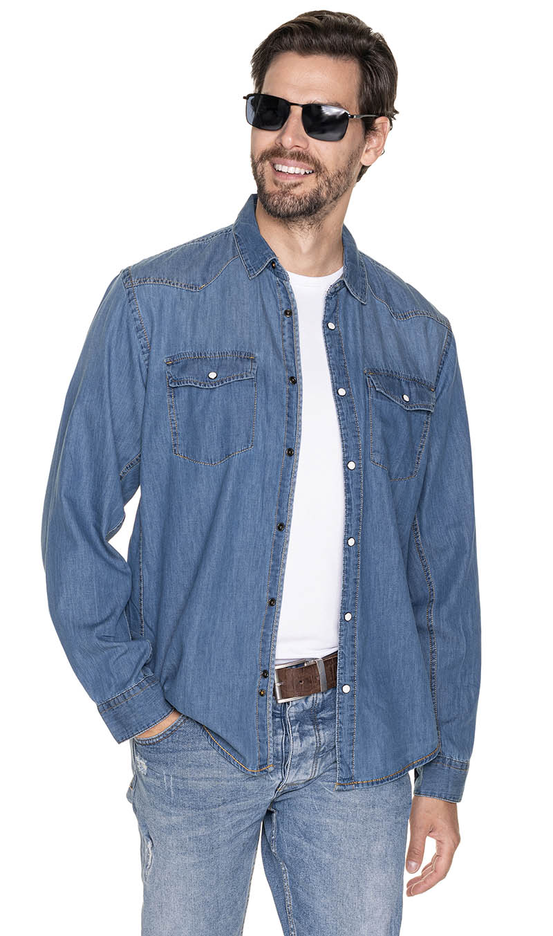 Hemden Crimson Cut Western Slim