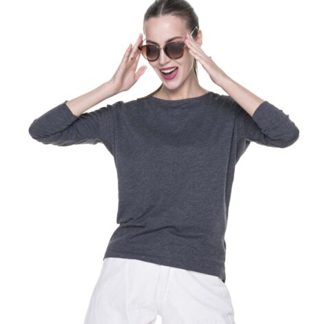 T-shirt Crimson Cut Loose T-shirt Crimson Cut Loose