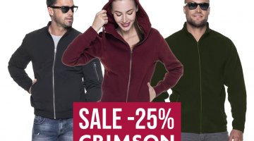 PROMOCJA! -25% na kurtki, bluzy i polary