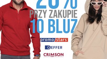 Promocja na bluzy