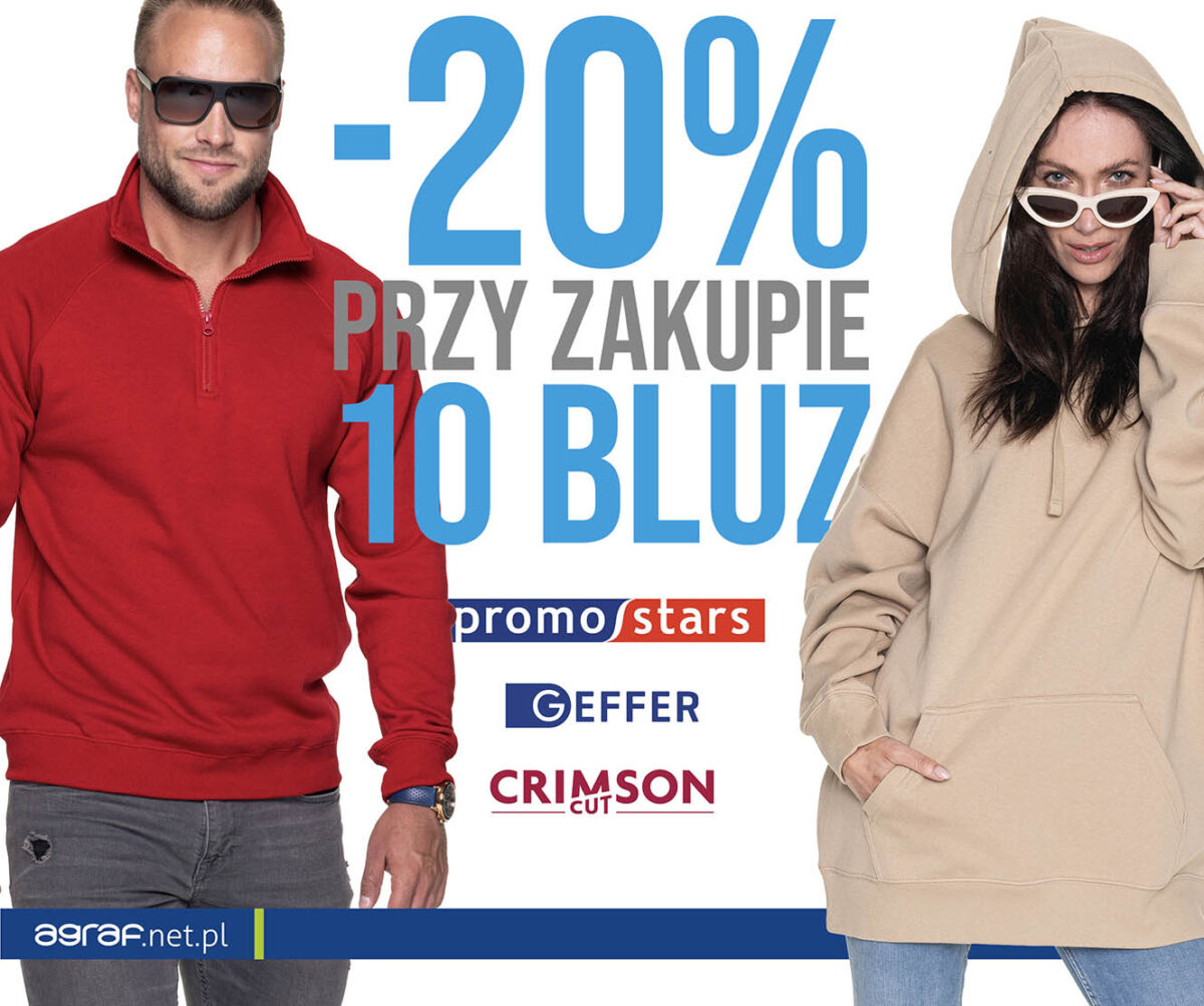 Promocja na bluzy