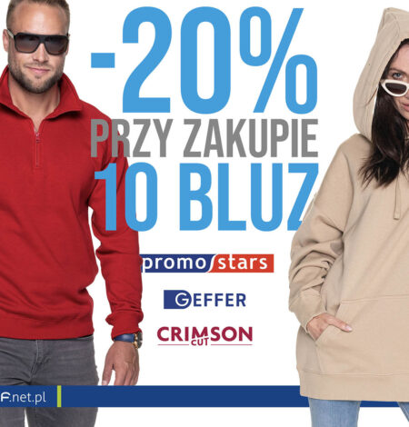 Promocja na bluzy Promocja na bluzy