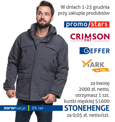 Promocja kurtek Stonehege Promocja kurtek Stonehege