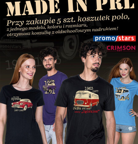 Promocja! Polo + Koszulki „made in PRL”